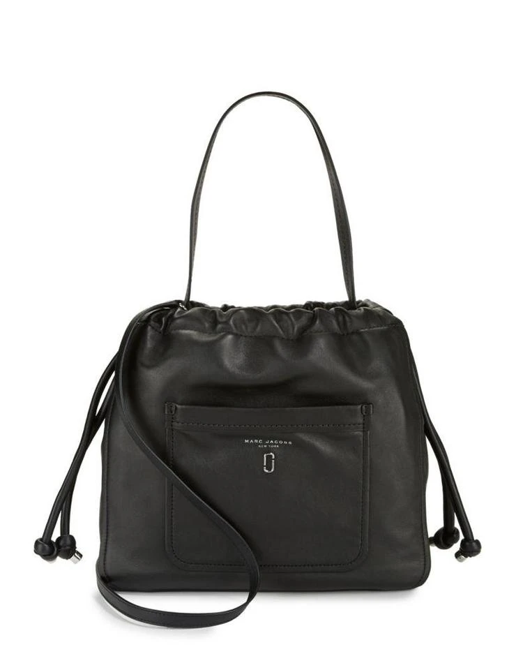商品Marc Jacobs|Leather Tie-Up Hobo Bag,价格¥1728,第1张图片