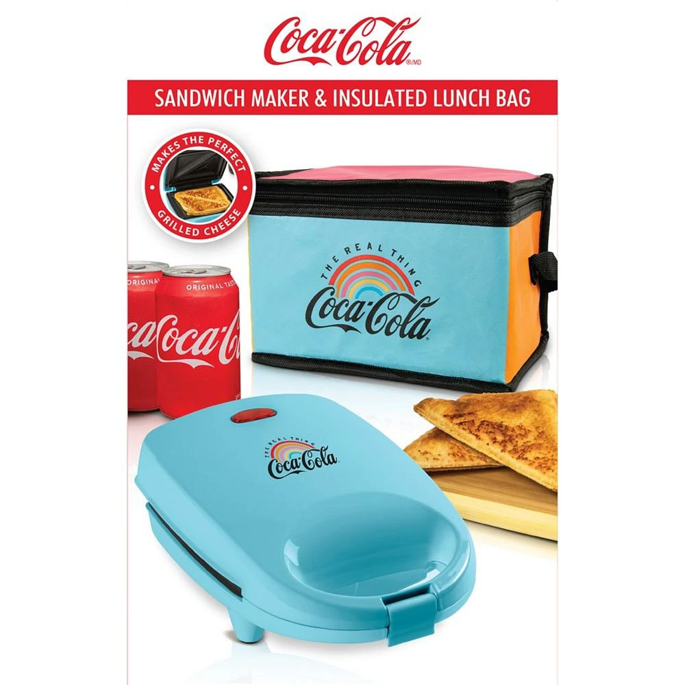 商品Coca-Cola|2,89" Sandwich Maker with Beverage Cooler Bag,价格¥430,第4张图片详细描述