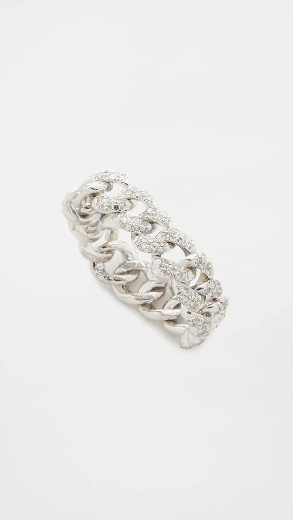 商品SHAY|18k 迷你密镶钻石链式戒指,价格¥25373,第4张图片详细描述
