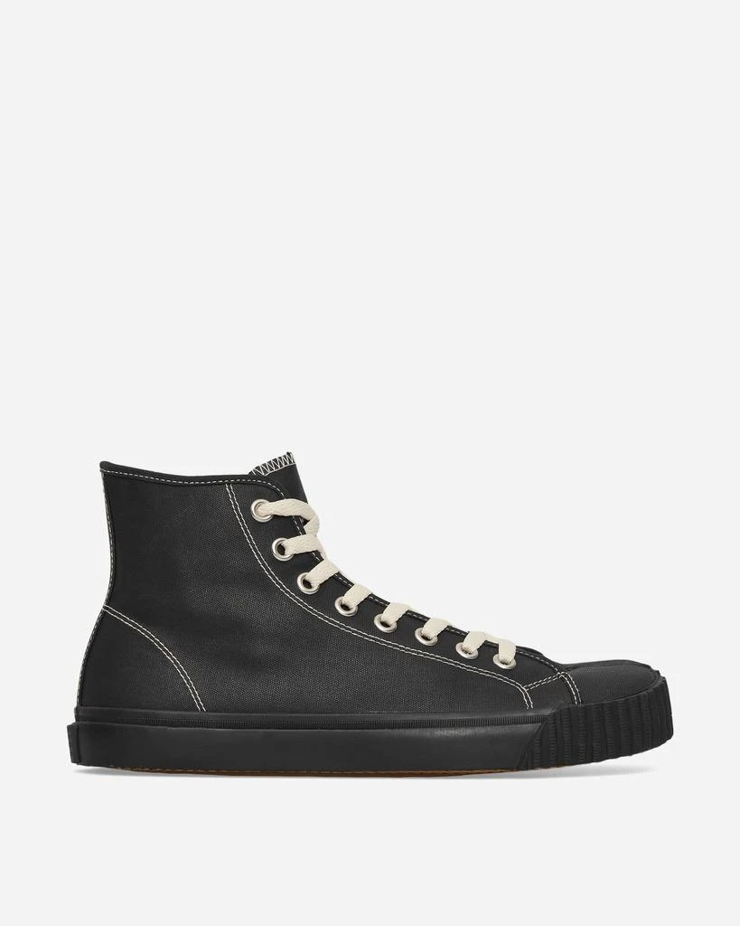 商品MAISON MARGIELA|Tabi High-Top Sneakers Black,价格¥2612,第1张图片