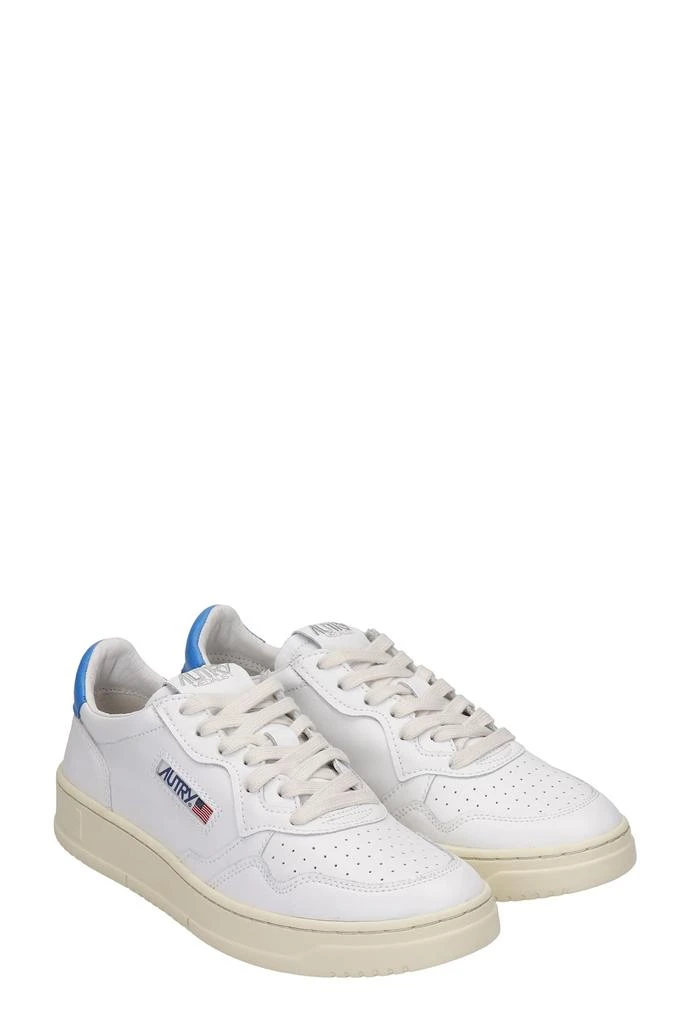 商品Autry|Autry 01 Sneakers In White Leather,价格¥1099,第2张图片详细描述