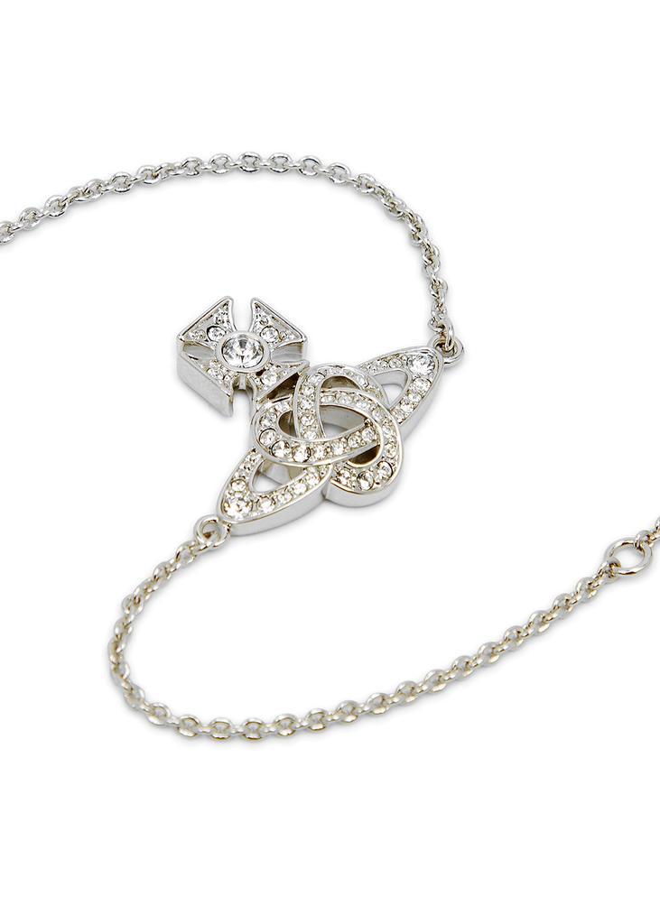 商品Vivienne Westwood|Loudilla silver-tone orb bracelet,价格¥920,第5张图片详细描述