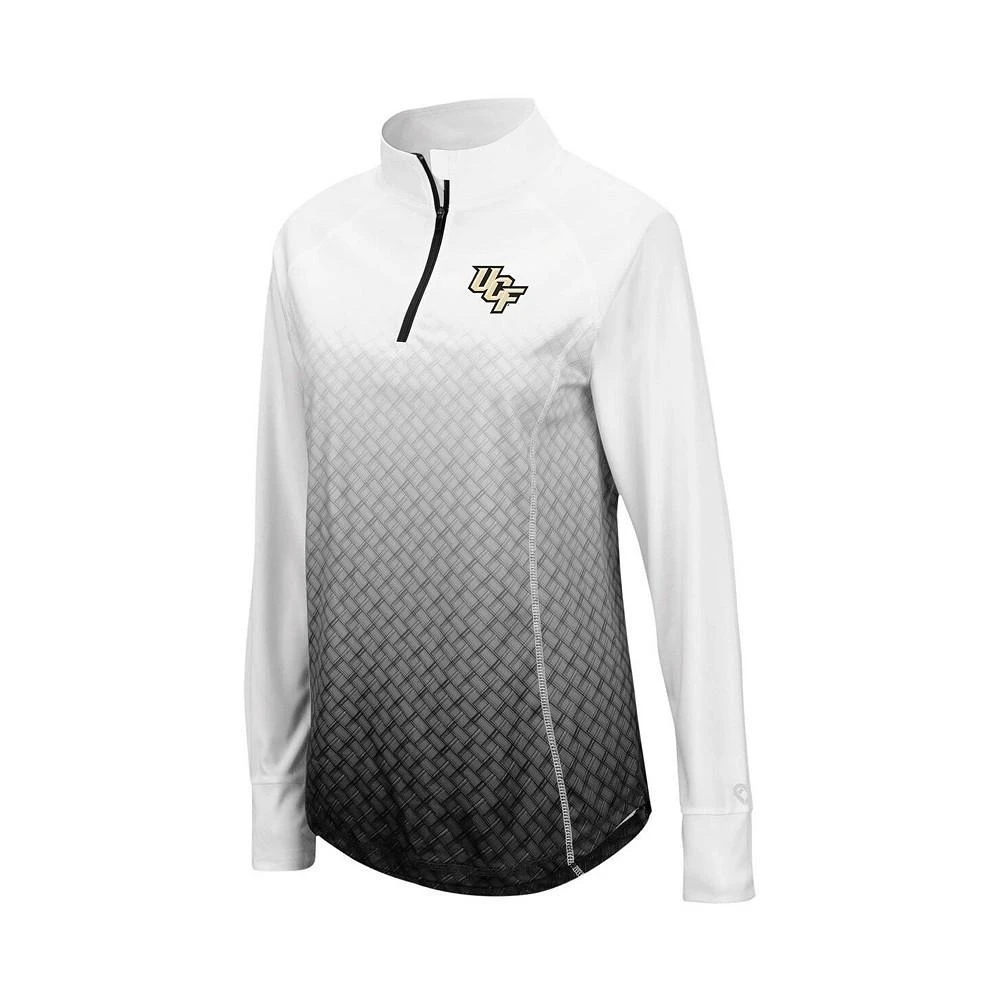 商品Colosseum|Women's Black Ucf Knights Magic Ombre Quarter-Zip Raglan Jacket,价格¥301,第3张图片详细描述