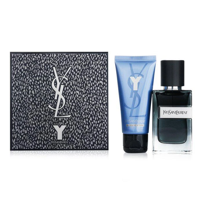 商品Yves Saint Laurent|Yves Saint Laurent Y系列香氛套装：香水喷雾 60ml/2oz + 沐浴啫喱 50ml/1.6oz 2pcs,价格¥953,第2张图片详细描述