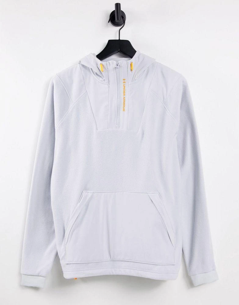 商品Under Armour|Under Armour Rush fleece hoodie in grey,价格¥477,第1张图片