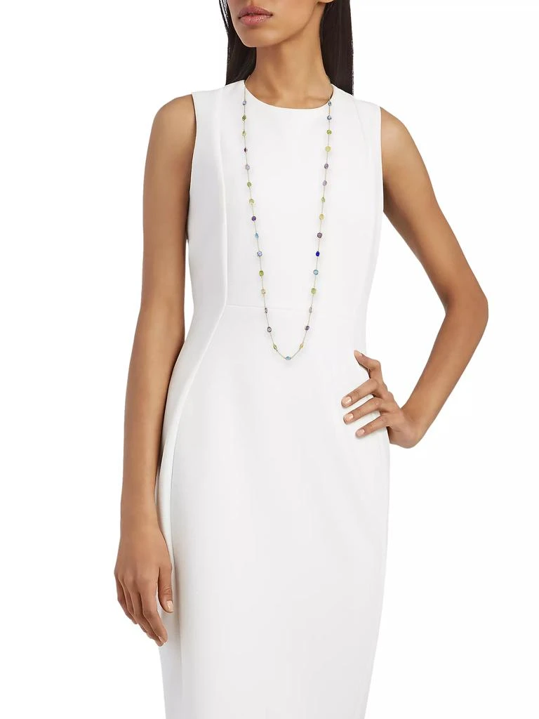 商品Ippolita|​Rock Candy 18K Yellow Gold &amp; Multi-Gemstone Station Necklace,价格¥56819,第2张图片详细描述