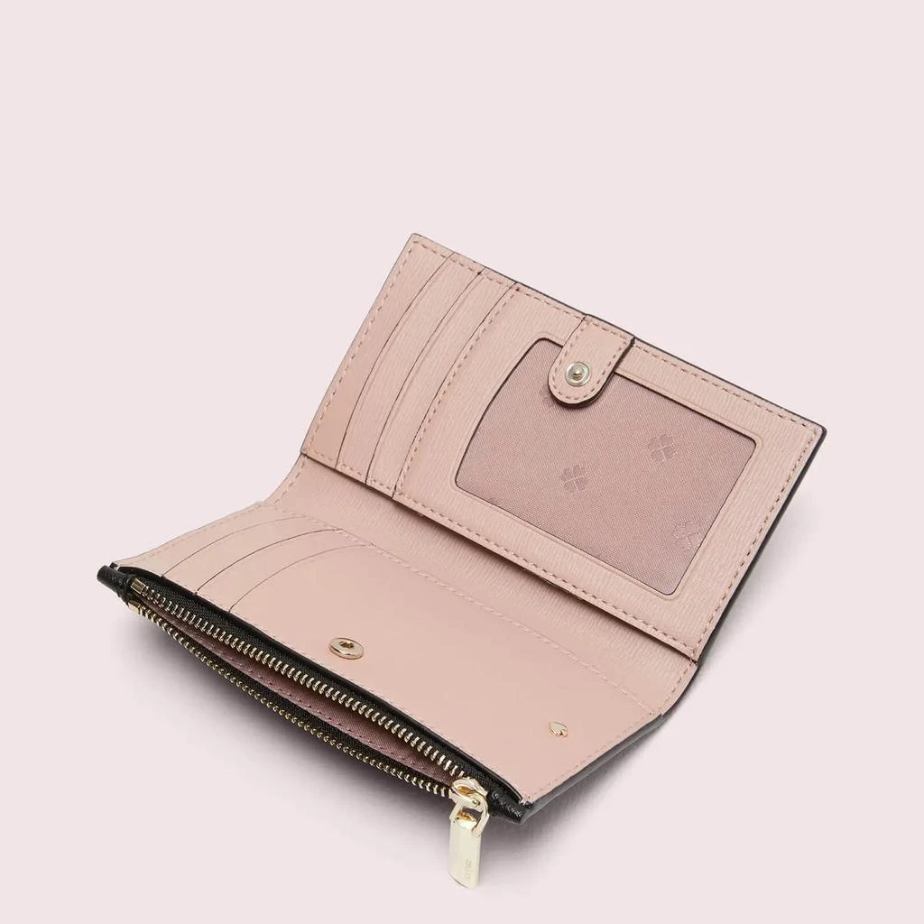 商品Kate Spade|Kate Spade New York Women's Spencer Small Slim Bifold Wallet - Black,价格¥877,第2张图片详细描述