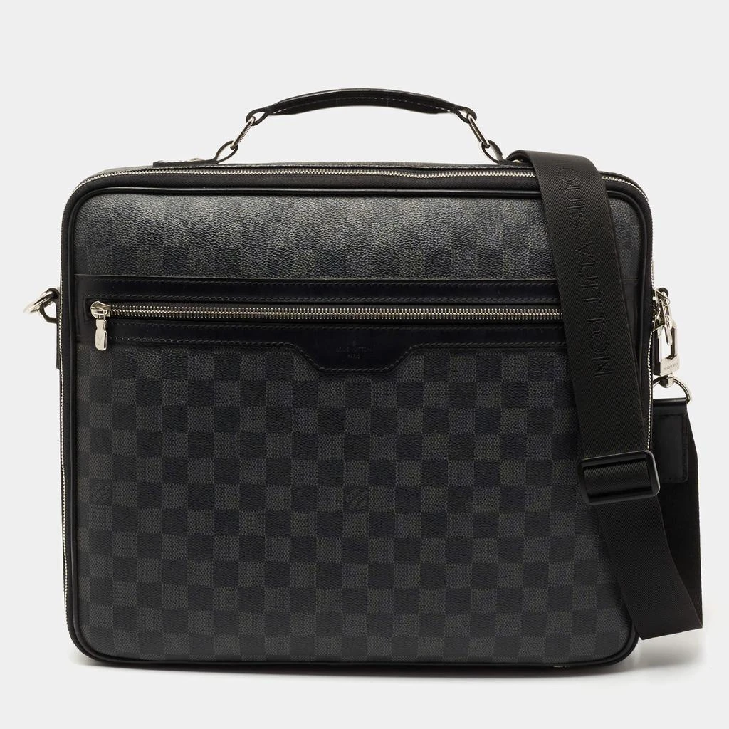 商品[二手商品] Louis Vuitton|Louis Vuitton Damier Graphite Canvas Graffit Steve Briefcase,价格¥9992,第1张图片
