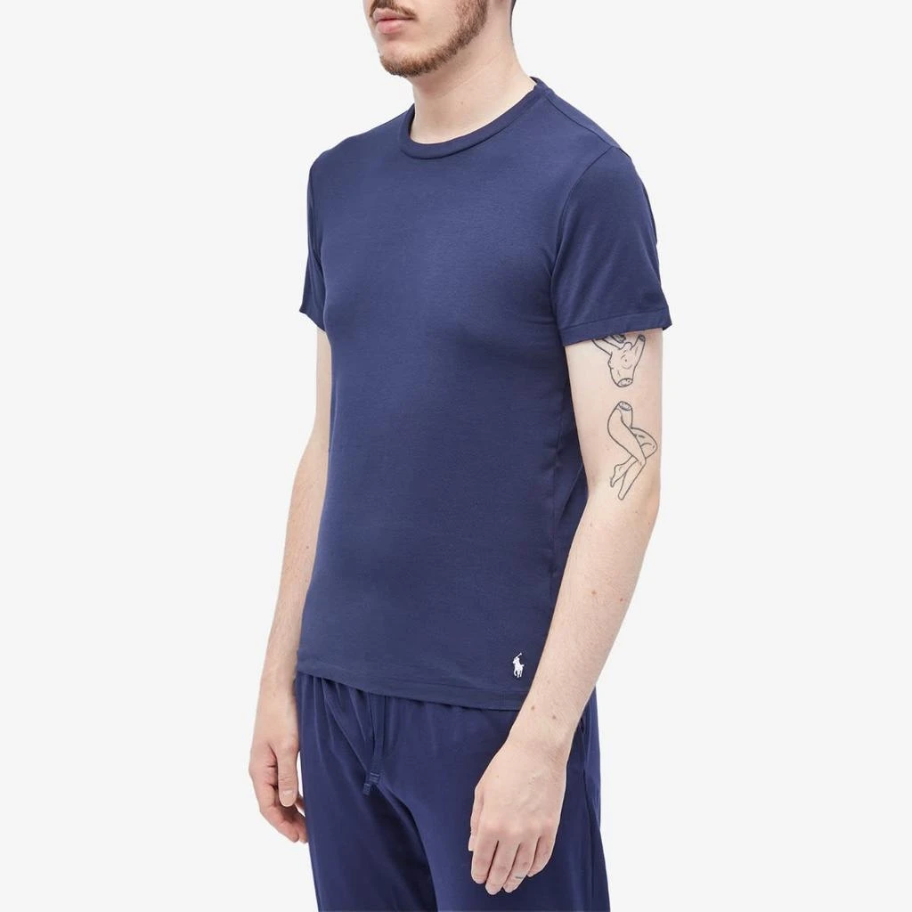 商品Ralph Lauren|Polo Ralph Lauren Crew Base Layer Tee - 2 Pack,价格¥227,第3张图片详细描述