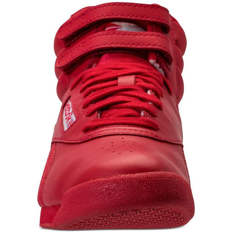 商品Reebok|Women's Freestyle High Top Spirit Casual Sneakers from Finish Line,价格¥561,第3张图片详细描述