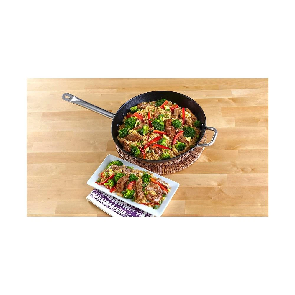商品IMUSA|14" Wok with Stainless Steel Handles,价格¥223,第4张图片详细描述