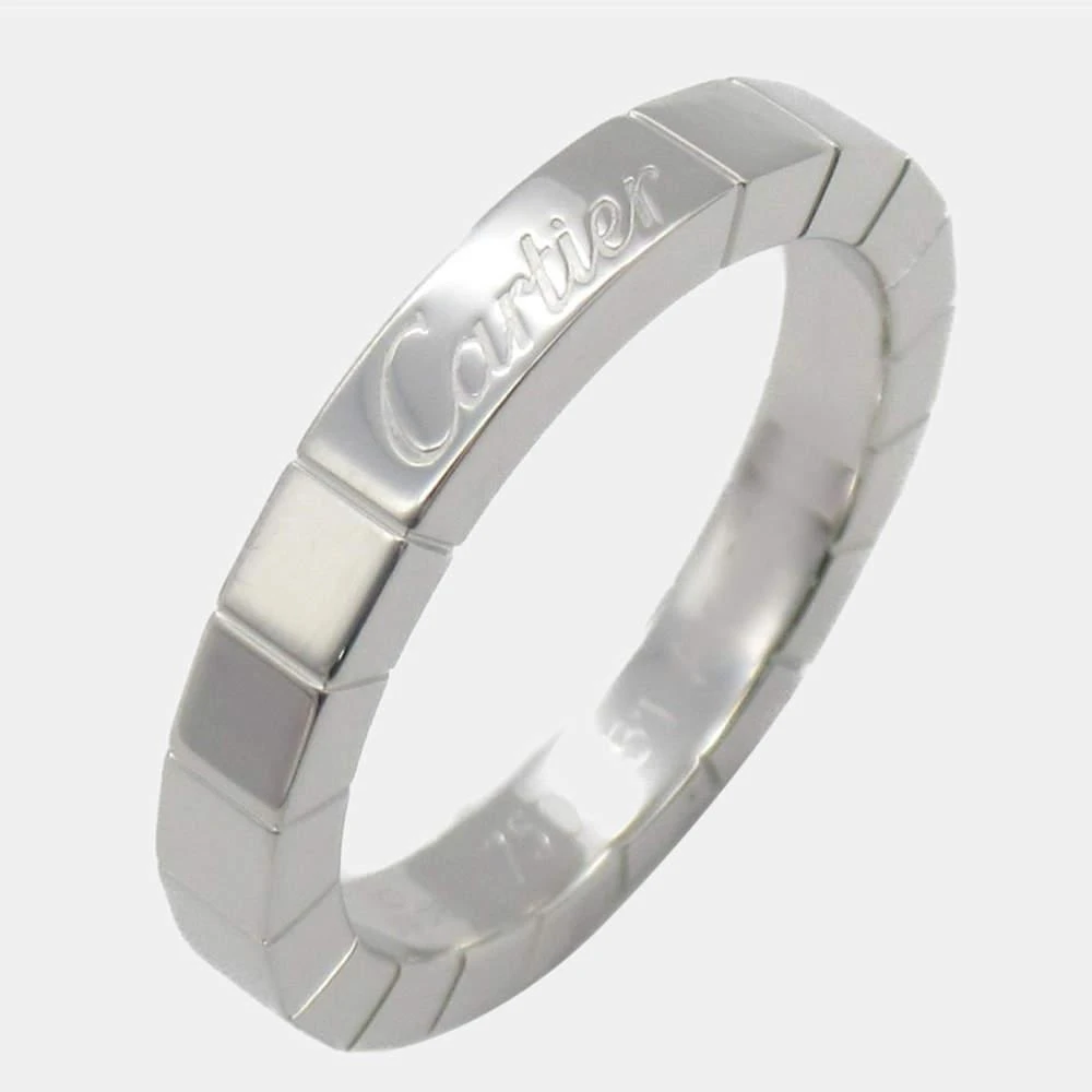 商品[二手商品] Cartier|Cartier Lanieres Wedding Band 18K White Gold Ring EU 51,价格¥4881,第1张图片