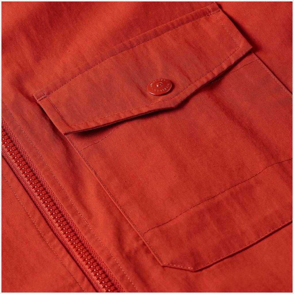 Tommy Hilfiger Logo-Detailed Cotton-blend Shirt Jacket商品第4张图片规格展示