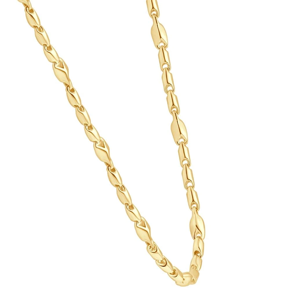 商品Pompeii3|14k Yellow Gold Women's 24" Chain Necklace 17 Grams 4mm Thick,价格¥11459,第2张图片详细描述