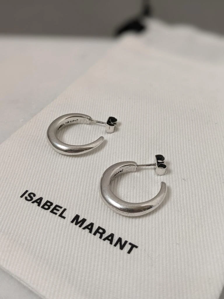 商品Isabel Marant|Small Silver Hoop Earrings,价格¥1035,第1张图片