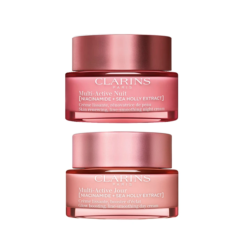 商品Clarins|Clarins娇韵诗青春赋活冻龄霜系列组合套装 日霜50ml+晚霜50ml,价格¥748,第1张图片