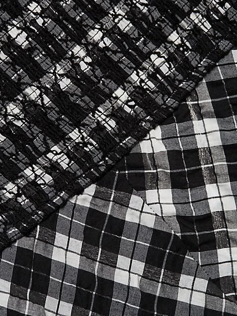 Seersucker Checked Maxi Dress 商品