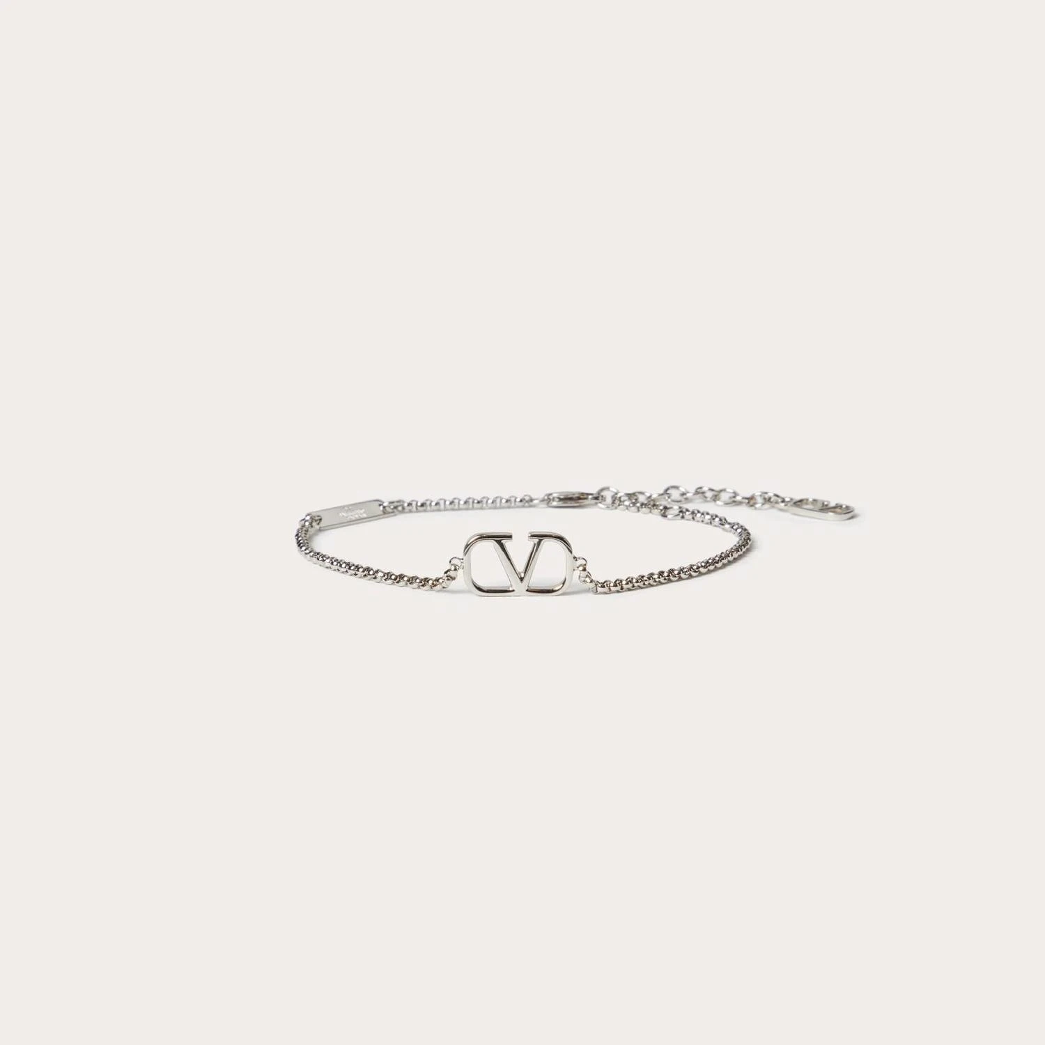 商品Valentino|【预售】 华伦天奴 25春夏 男士 手链 BRACELET VLOGO SIGNATURE EN MÉTAL 4Y2J0N40MET_172 ,价格¥2583,第1张图片