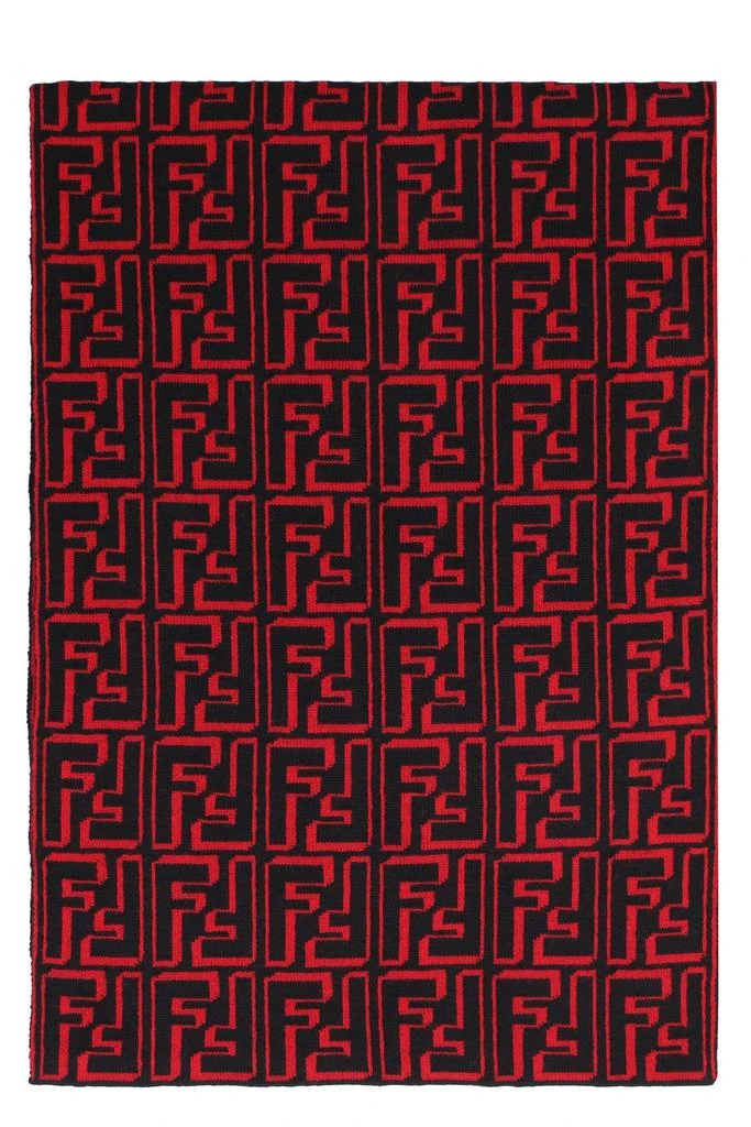 商品Fendi|Fendi Allover FF Jacquard Scarf,价格¥3635,第1张图片