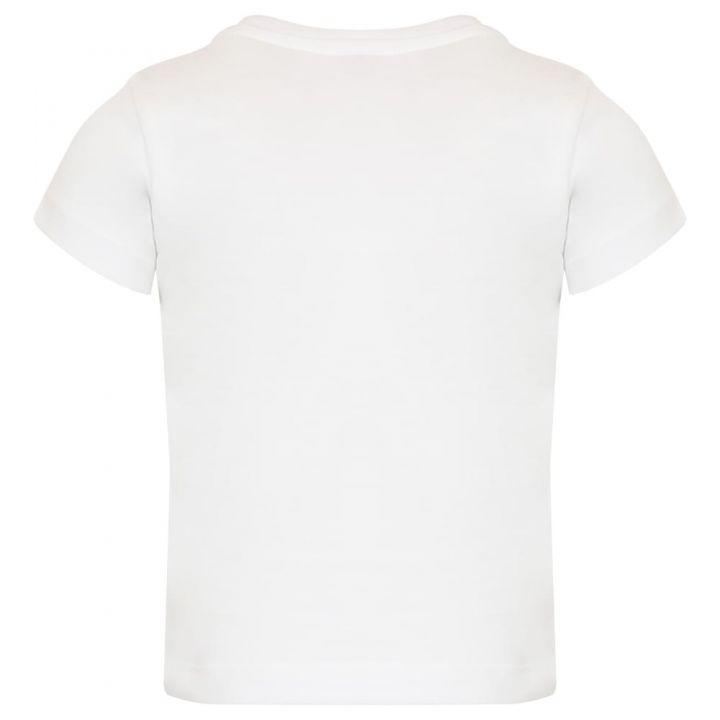 商品Patachou|Baby White & Blue Elephant T Shirt,价格¥98,第5张图片详细描述