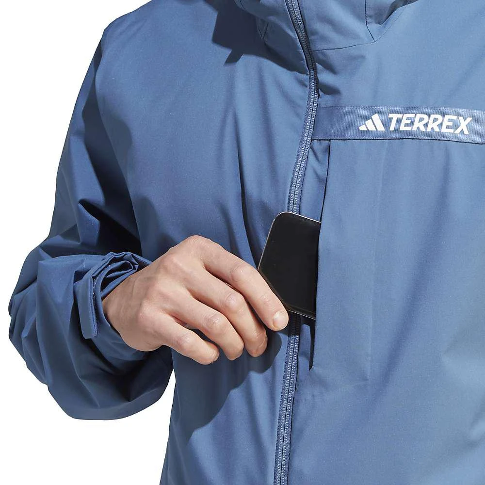商品Adidas|Adidas Men's Terrex Multi 2.5 Layer Rain.Rdy Jacket,价格¥879,第4张图片详细描述