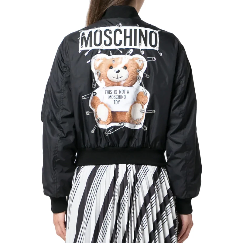 MOSCHINO 黑色女士夹克 EV0525-5515-1555 商品