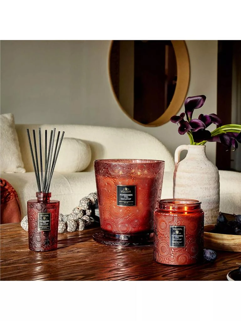 商品Voluspa|Forbidden Fig 5-Wick Hearth Candle,价格¥1769,第3张图片详细描述