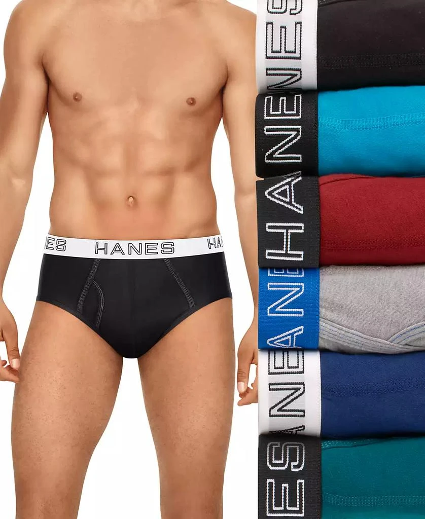 商品Hanes|Men's Men's 6-Pk. Ultimate® Stretch Briefs,价格¥202,第1张图片