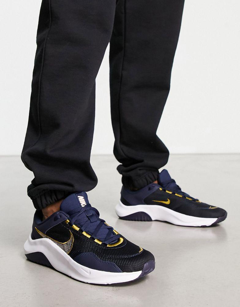 商品NIKE|Nike Training Legend Essential 3 trainers in navy,价格¥508,第1张图片