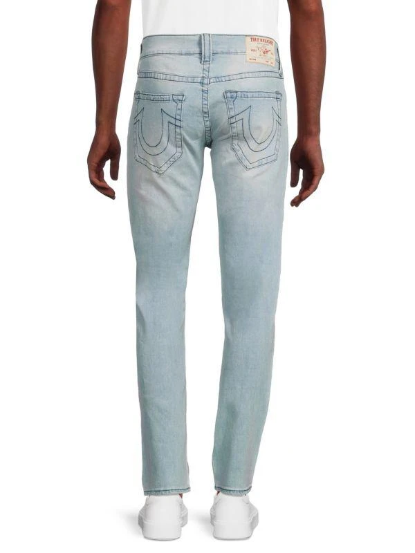 商品True Religion|Rocco Faded Skinny Jeans,价格¥407,第2张图片详细描述