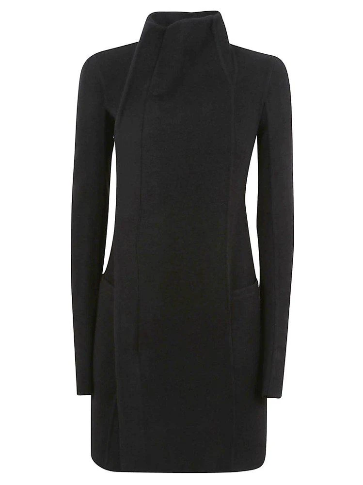 商品Rick Owens|Rick Owen Panelled High Neck Coat,价格¥20674,第1张图片