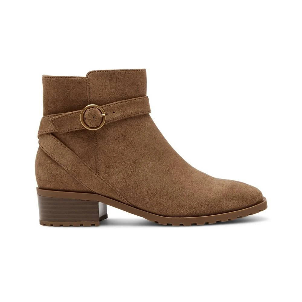 商品Anne Klein|Women's Charlton Buckle Detail Casual Booties,价格¥386,第2张图片详细描述