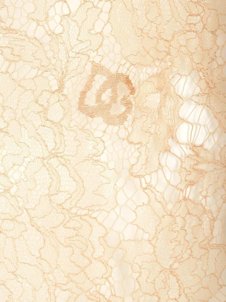 商品Dolce & Gabbana|Dolce & Gabbana Sheer Lace Straight Hem Blouse,价格¥6567,第4张图片详细描述