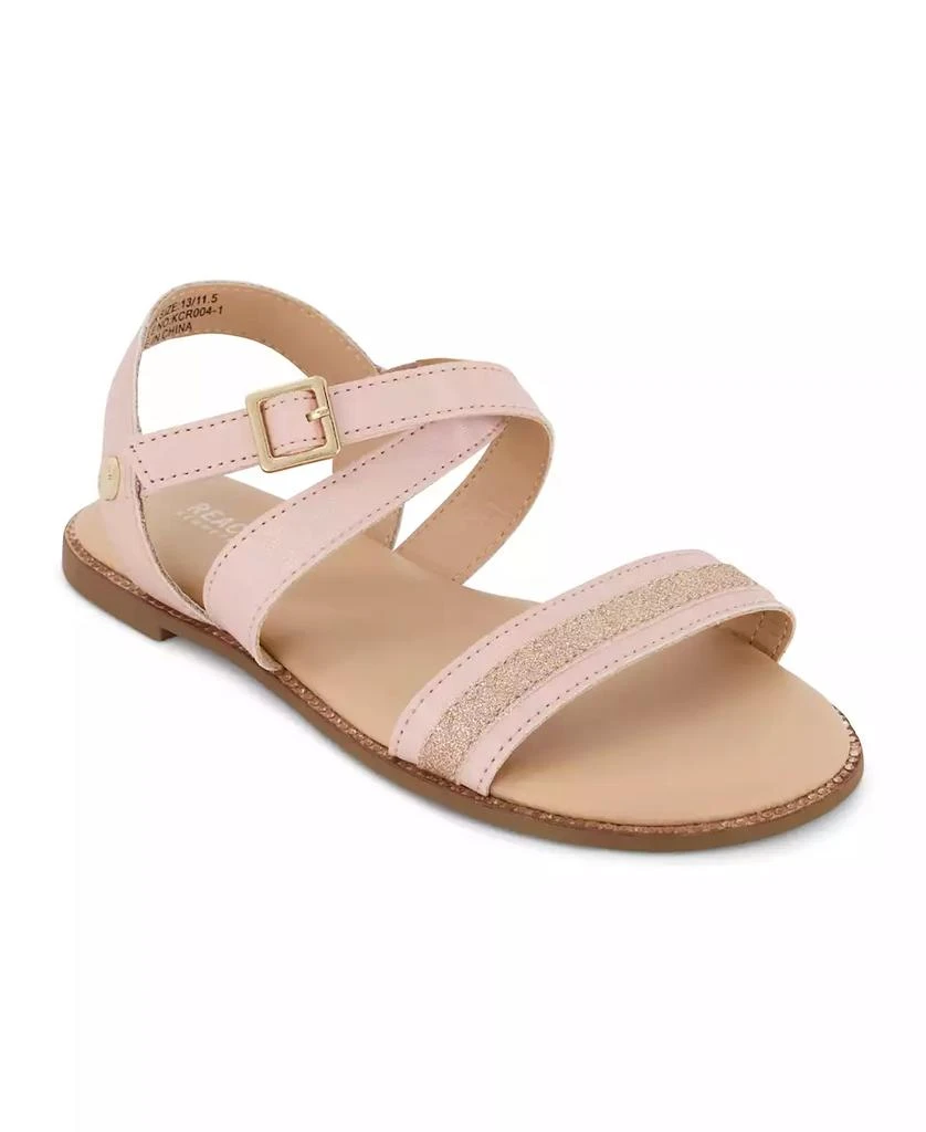 商品Kenneth Cole|Little Girls Metallic Glitter Dress Sandals,价格¥180,第1张图片