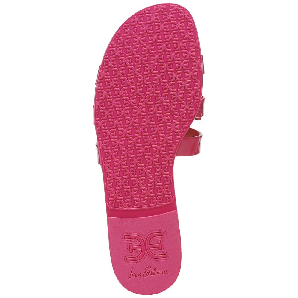 Women's Bay Logo Emblem Jelly Slide Sandals商品第5张图片规格展示