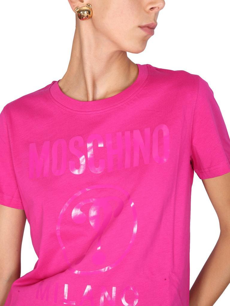商品Moschino|T-SHIRT WITH LOGO,价格¥863,第6张图片详细描述