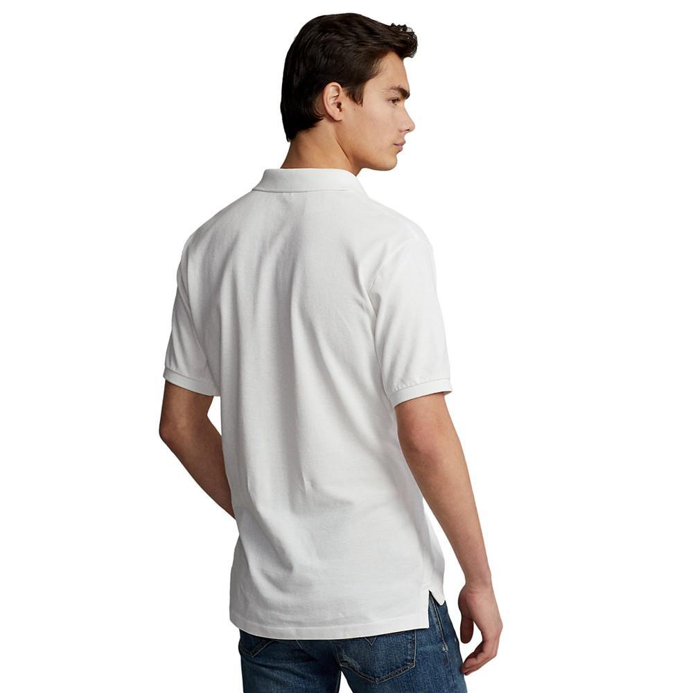 商品Ralph Lauren|Men's Classic-Fit Flag Mesh Polo Shirt,价格¥306,第4张图片详细描述