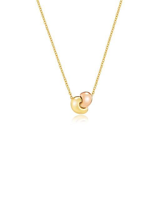 Etrive 14K Duet Necklace S商品第2张图片规格展示