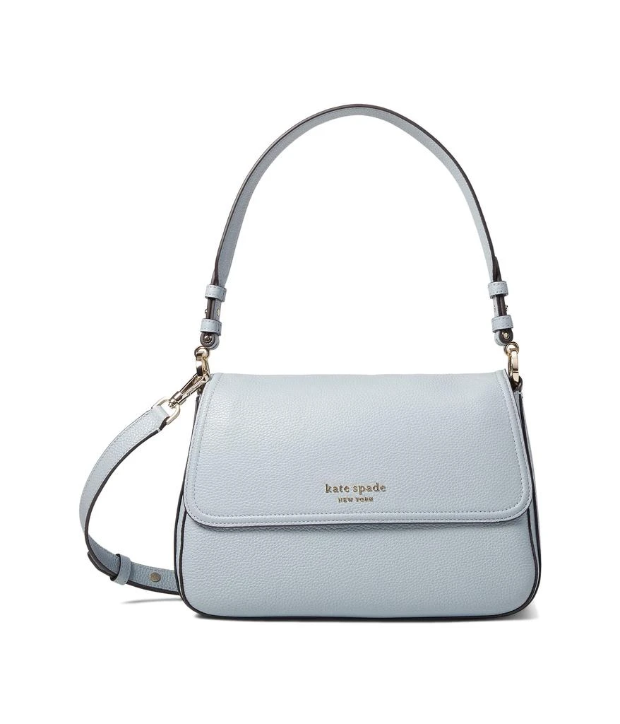 商品Kate Spade|New Core Pebble Pebbled Leather Medium Convertible Flap Shoulder Bag,价格¥2409,第1张图片