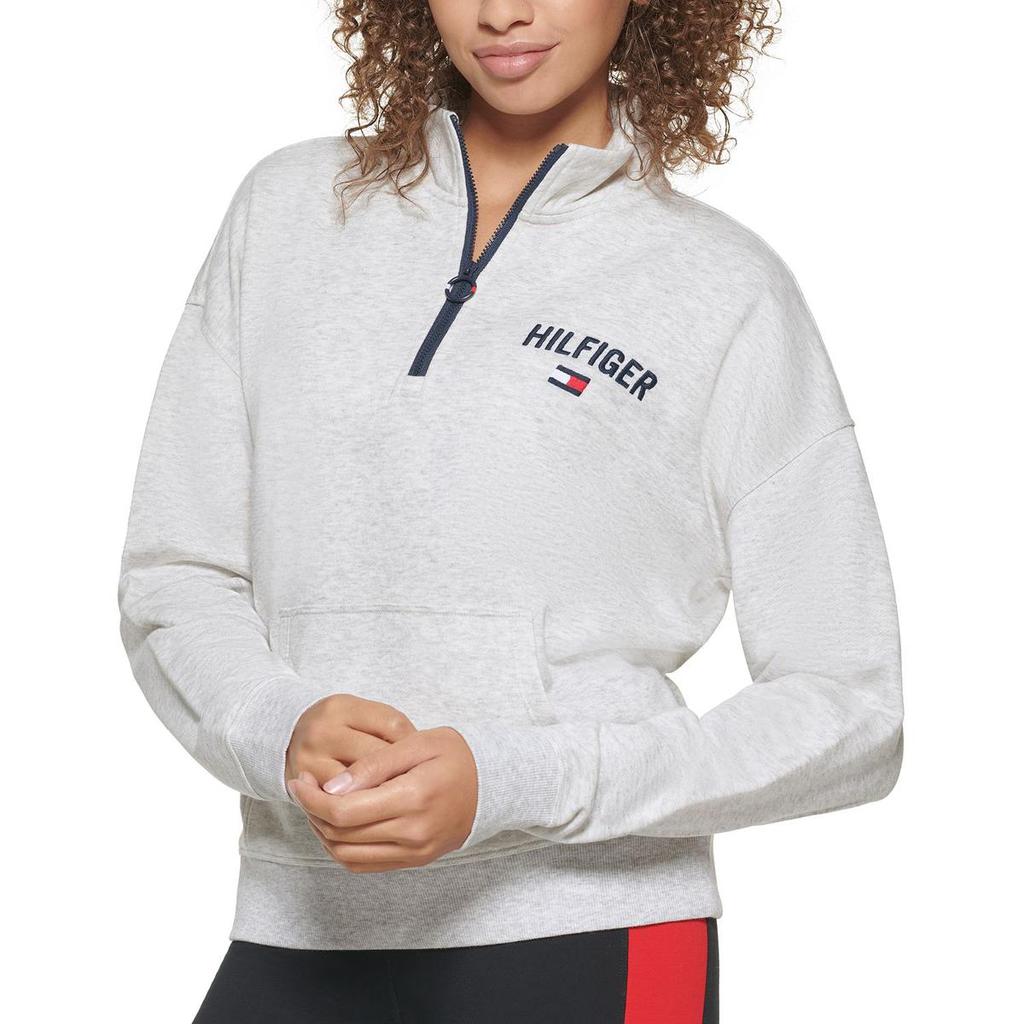 Tommy Hilfiger Sport Womens Cozy Comy 3/4 Zip Pullover商品第1张图片规格展示