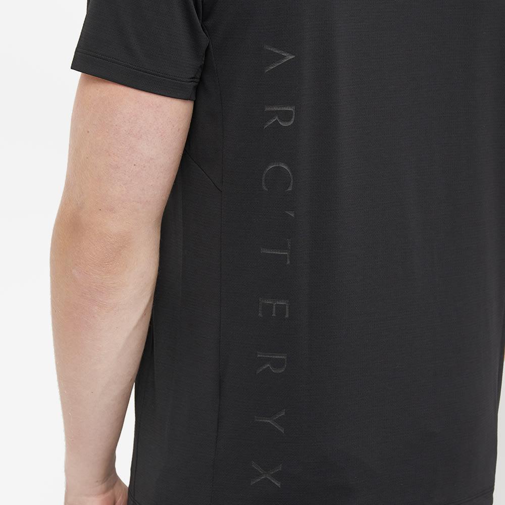 男款 始祖鸟 Cormac Arc'Word T恤 黑色商品第5张图片规格展示