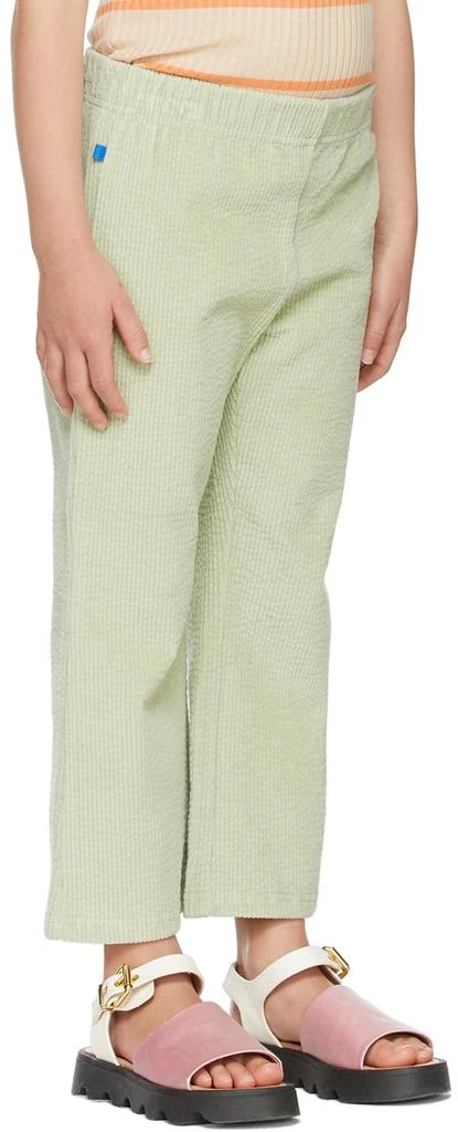 商品Mardi Mercredi Les Petits|Kids Green Corduroy Trousers,价格¥244,第3张图片详细描述