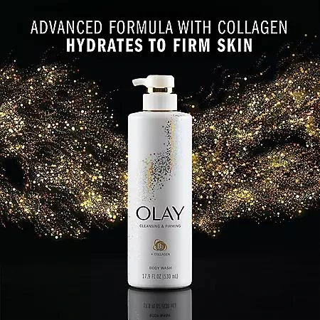 Olay Collagen Cleansing & Firming Body Wash (17.9 fl. oz., 3 pk.) 商品