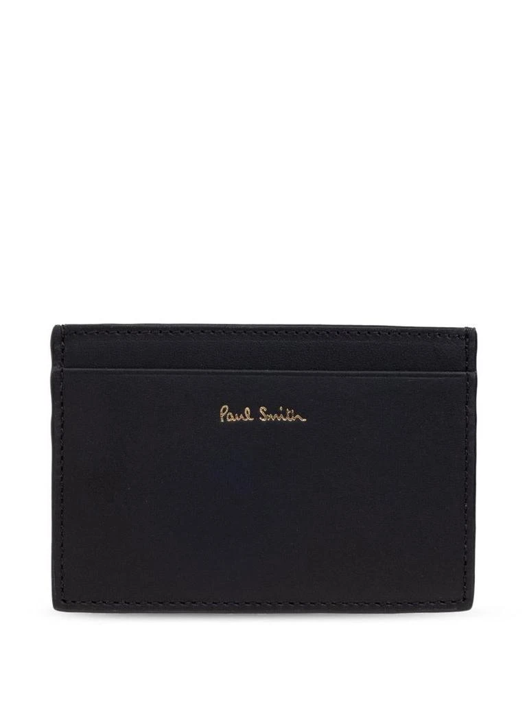 商品Paul Smith|Paul Smith Signature Stripe Leather Card Case,价格¥1073,第1张图片