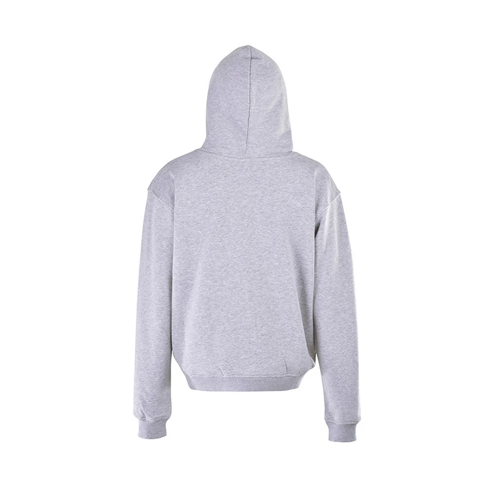 MOSCHINO 女士灰色小熊图案长袖连帽卫衣 EV1704-0527-2485 商品