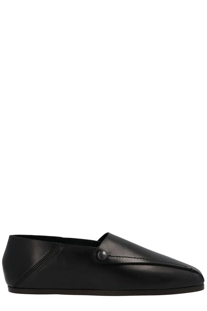 商品Lemaire|Lemaire Square Toe Slip-On Loafers,价格¥4510,第1张图片