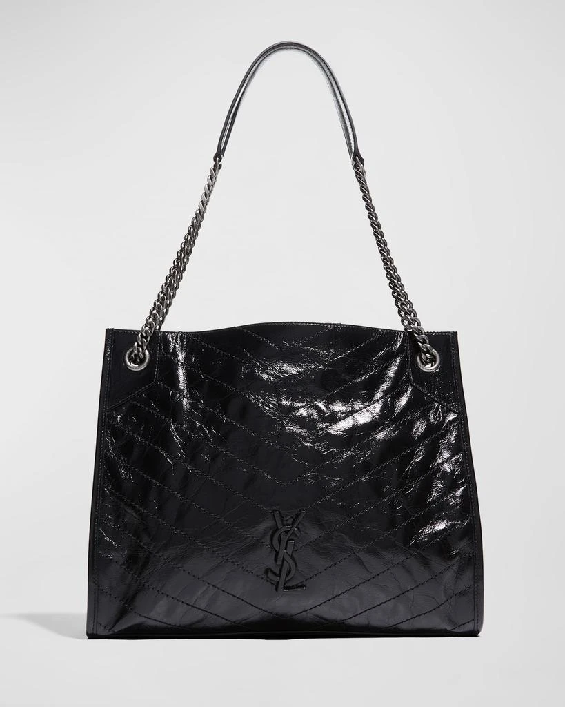 商品Yves Saint Laurent|Niki YSL Monogram Leather Shopping Tote Bag,价格¥17648,第1张图片