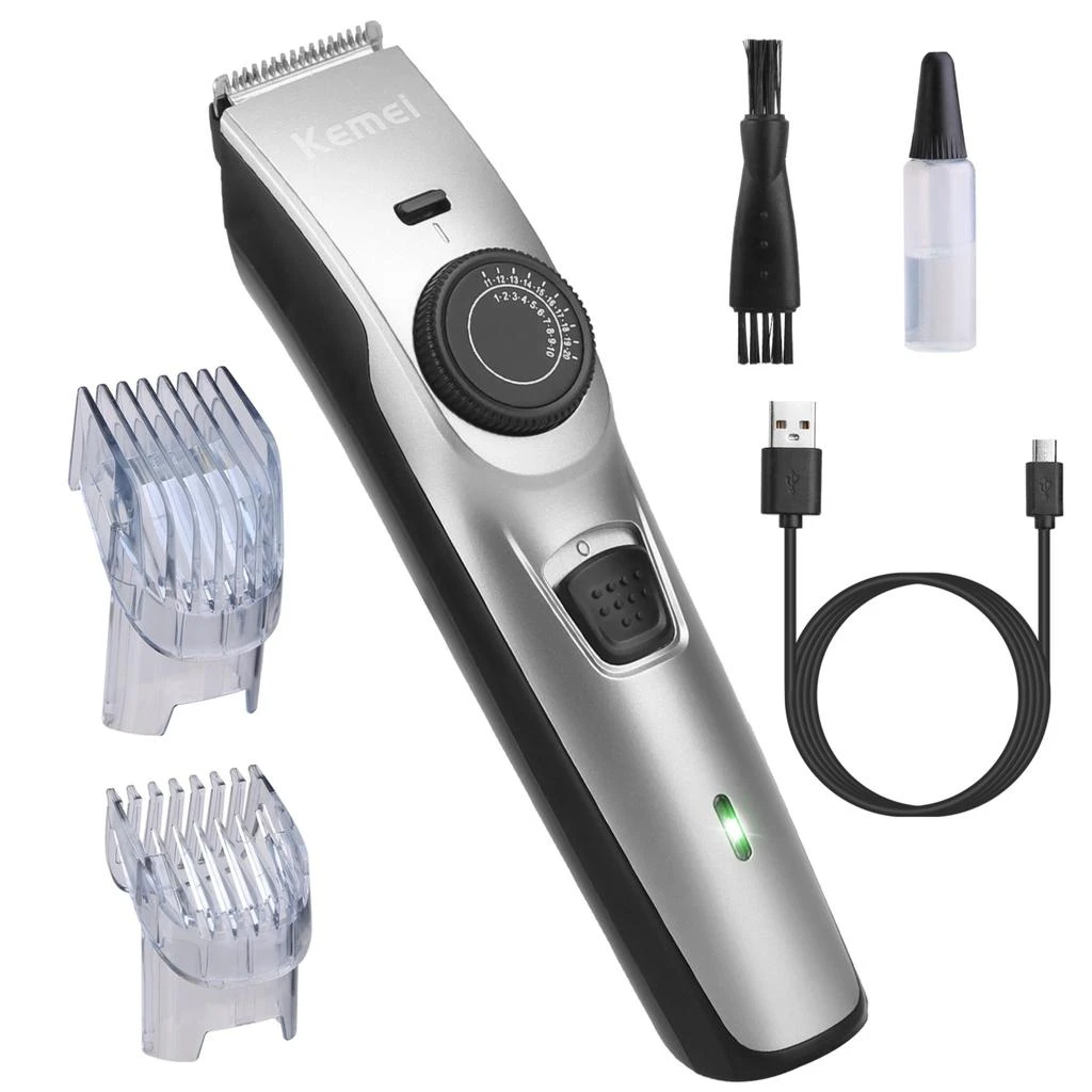 商品Vysn|Cordless Beard Trimmer USB Rechargeable Beard Grooming Kit Electric Razor Hair Shaver Clipper with Precision Dial,价格¥315,第1张图片