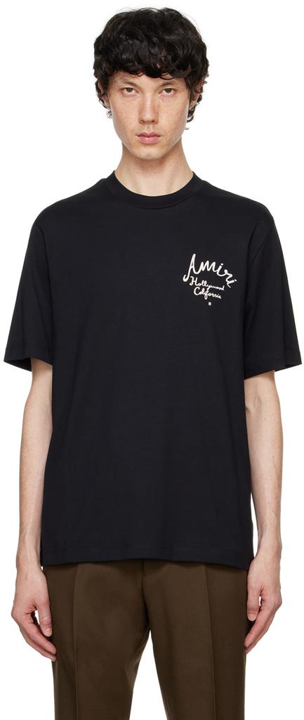 【関税・送料込み】Amiri Hollywood Cafe T-shirt WOMEN - WOMEN'S AMIRI HOLLYWOOD CAFE BABY TEE - Mist | AMIRI