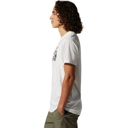 商品Mountain Hardwear|MHW Logo Short-Sleeve T-Shirt - Men's,价格¥137,第4张图片详细描述